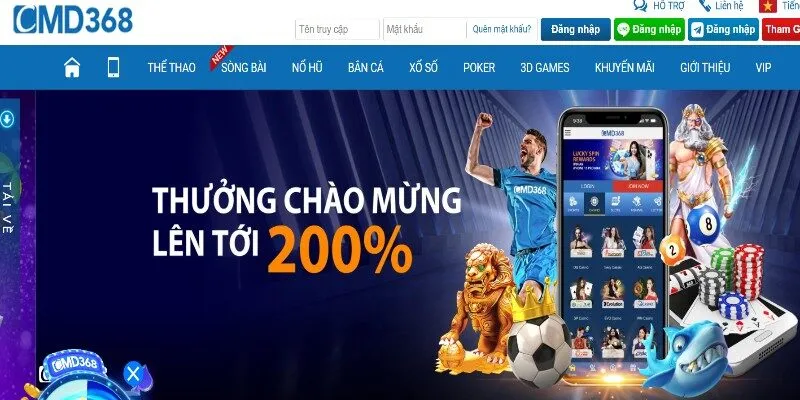 Điều kiện tham gia khuyến mãi Cmd368